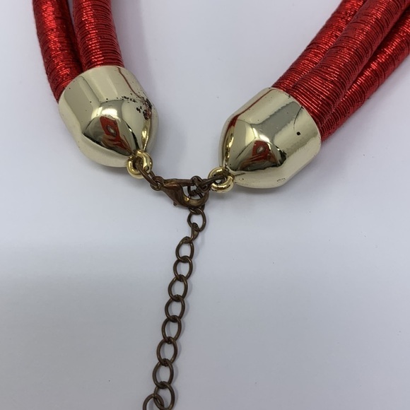 Sparkly Edgy Three-Strand Rolo Necklace - Picture 5 of 6